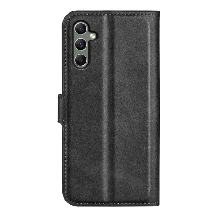OEM - Galaxy A24 4G Plånboksfodral Folio Flip Calf - Svart