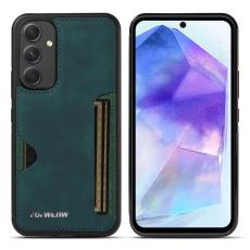 FORWENW - FORWENW F5 Series Samsung Galaxy A55 Fodral KonstL&auml;der - Gr&ouml;n