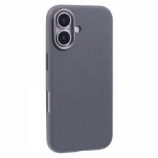 X-Level - X-LEVEL Mobilskal till iPhone 16 PU L&auml;der H&aring;rd PC St&ouml;tt&aring;lig Gr&aring;