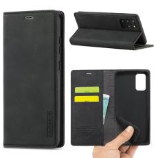 LC.imeeke - LC.IMEEKE Mobilskal till Samsung Galaxy S20 Plus &Auml;kta l&auml;der - Svart