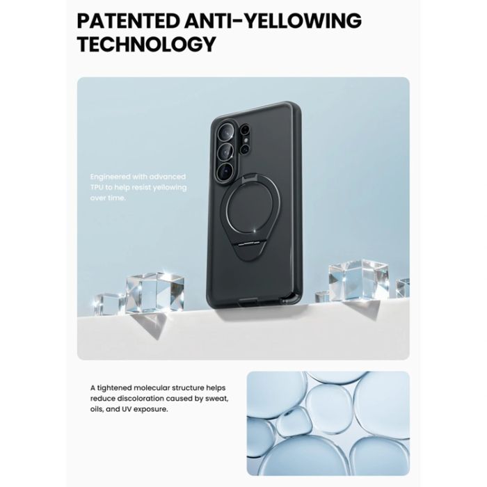 SupCase - SupCase Mobilskal För Galaxy S26 Ultra Magsafe Cosmo - Frost Svart