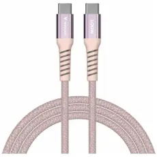 Verbatim - Verbatim USB-C till USB-C 100W Kabel 1.2m Sync & Charge 31857 - Rosa