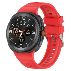 A-One Brand - Galaxy Watch 8/8 Classic (40/44/46mm) Armband Textured - Röd