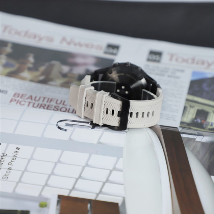 A-One Brand - Garmin Fenix 8 (47mm) Armband Silikon - Starlight