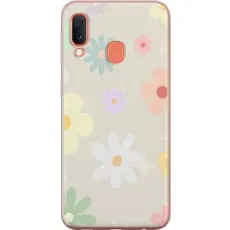 Gustaf - Mobilskal till Samsung Galaxy A20e med fejdande blommor