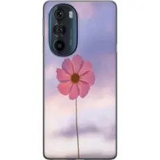 Gustaf - Mobilskal till Motorola Edge 30 Pro med Rosa blomma