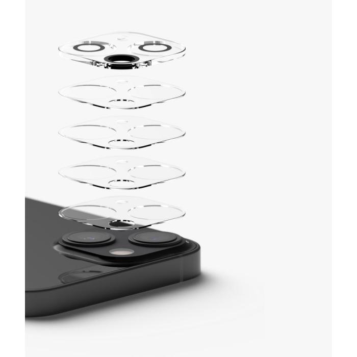 Ringke - Ringke Kameralinsskydd i Härdat Glas iPhone 13 Mini / 13