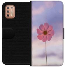 iSecrets - Plånboksfodral till Motorola Moto G9 Plus med Rosa blomma