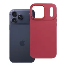 A-One Brand - Mobilskal F&ouml;r iPhone 18 Pro Max/17 Pro Max Frame - Burgundy