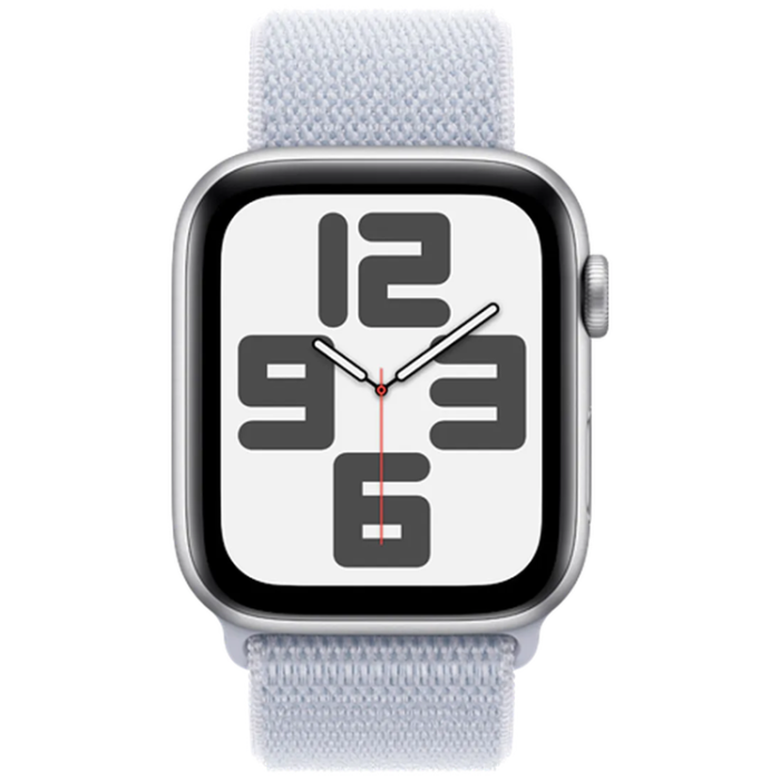 Apple - Apple Watch SE 44mm GPS + Cellular (Nylon Ljusblå)