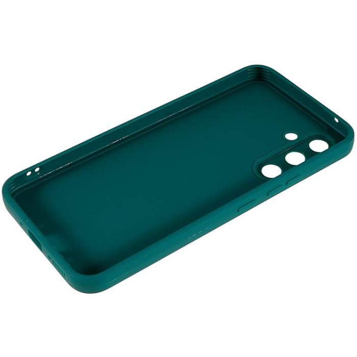 A-One Brand - Galaxy A54 5G Mobilskal Straight Edge Design TPU - Mörkgrön