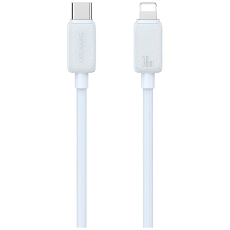 USAMS - Usams USB-C Till Lightning Kabel 1m KY Series - Blå