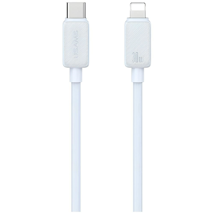 USAMS - Usams USB-C Till Lightning Kabel 1m KY Series - Blå