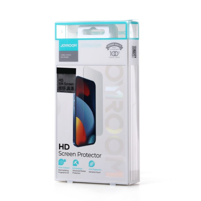 Joyroom - Joyroom iPhone 14 Plus Skärmskydd i Härdat glas Knight 2.5D (5 Pack)