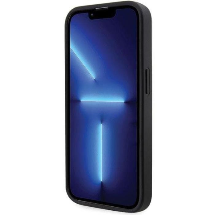 Guess - Guess iPhone 14 Pro Max Mobilskal Rhinestone Triangle - Svart