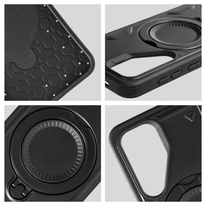 OEM - Xiaomi Redmi 14C Mobilskal Frost Armor - Svart