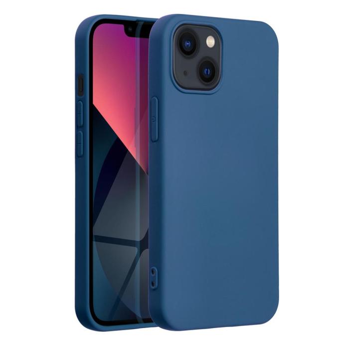 OEM - Forcell iPhone 14 Plus Skal Silikon Lite Mjukplast Blå