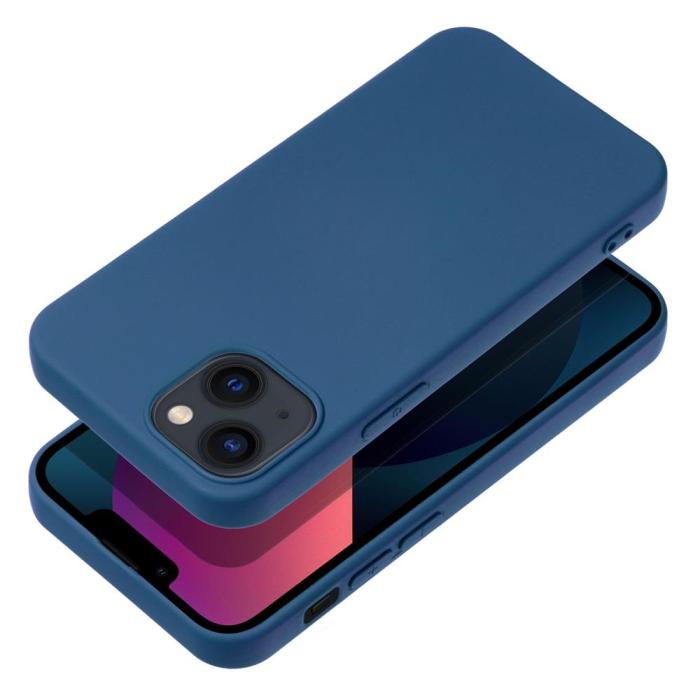 OEM - Forcell iPhone 14 Plus Skal Silikon Lite Mjukplast Blå