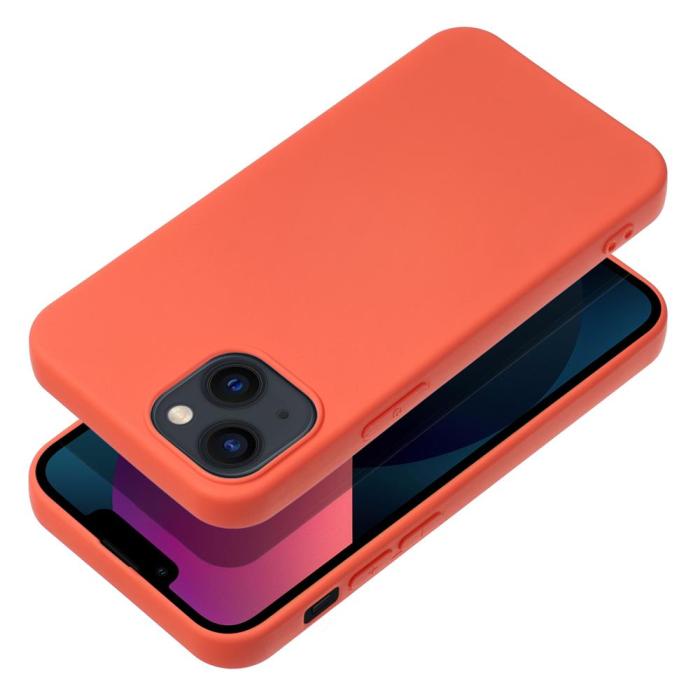 OEM - Forcell iPhone 14 Plus Skal Silikon Lite Mjukplast Rosa