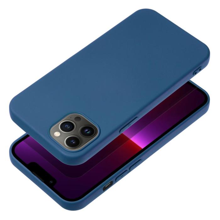 Forcell - Forcell iPhone 14 Pro Max Skal Silikon Lite Blå