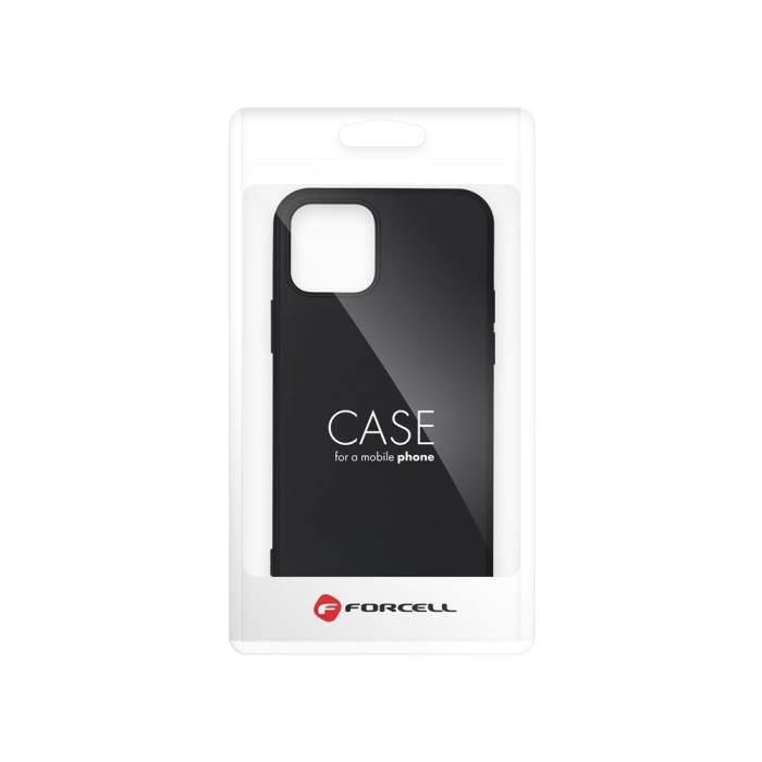 Forcell - Forcell iPhone 14 Skal Silikon Lite Mjukplast Svart