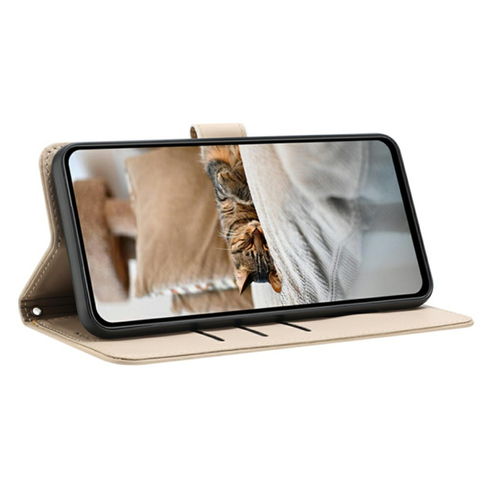A-One Brand - Sony Xperia 1 VII Plånboksfodral Cats Imprint - Beige