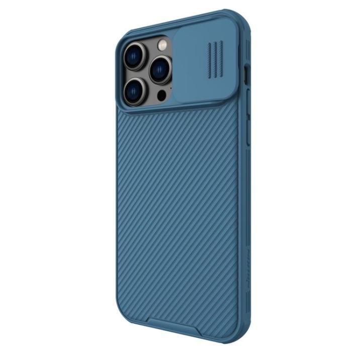 Nillkin - Nillkin iPhone 14 Pro Max Skal CamShield Pro (PC Och TPU) - Blå