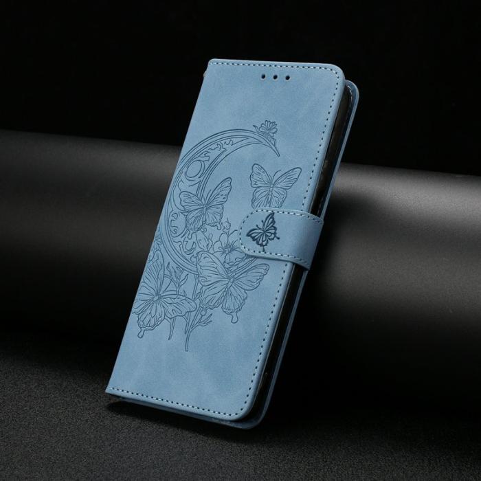 OEM - Samsung Galaxy S26 Ultra Fodral Konstläder Ställ - Ljusblå