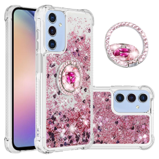 A-One Brand - Galaxy A17/A26 Mobilskal Kickstand Quicksand TPU - Roséguld