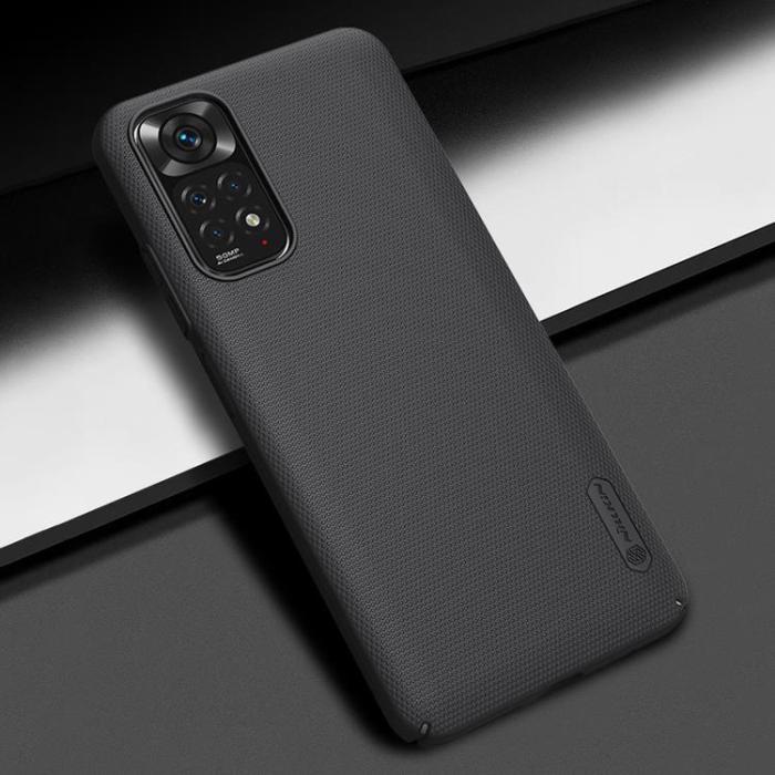 Nillkin - Nillkin Super Frosted Shield Skal Poco M4 Pro 5G - Svart
