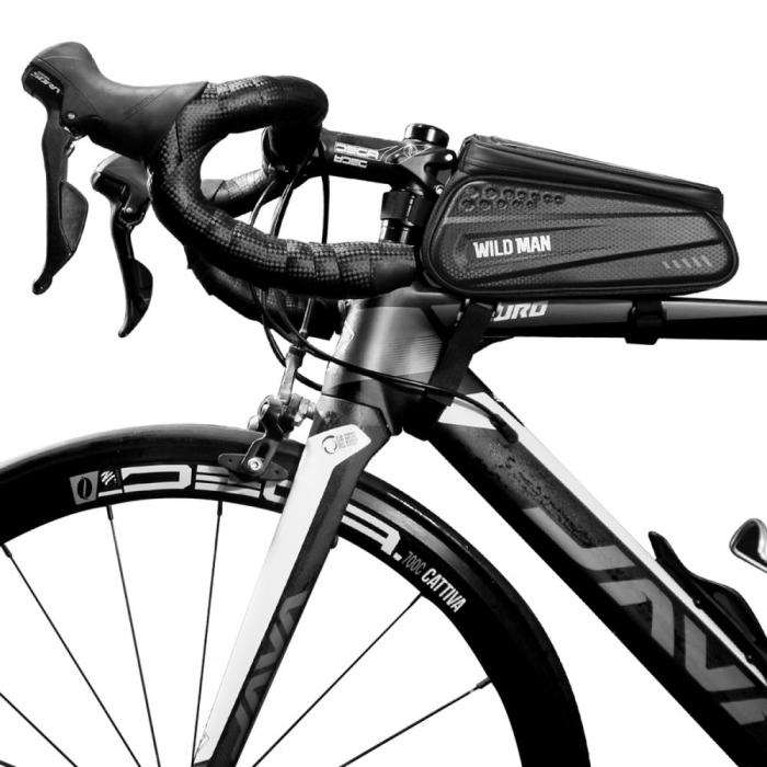 WildMan - Wildman Mobilhållare för cykel L - Svart