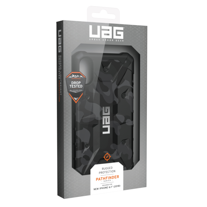 UTGATT5 - UAG Pathfinder Cover till iPhone XR - Midnight Camo