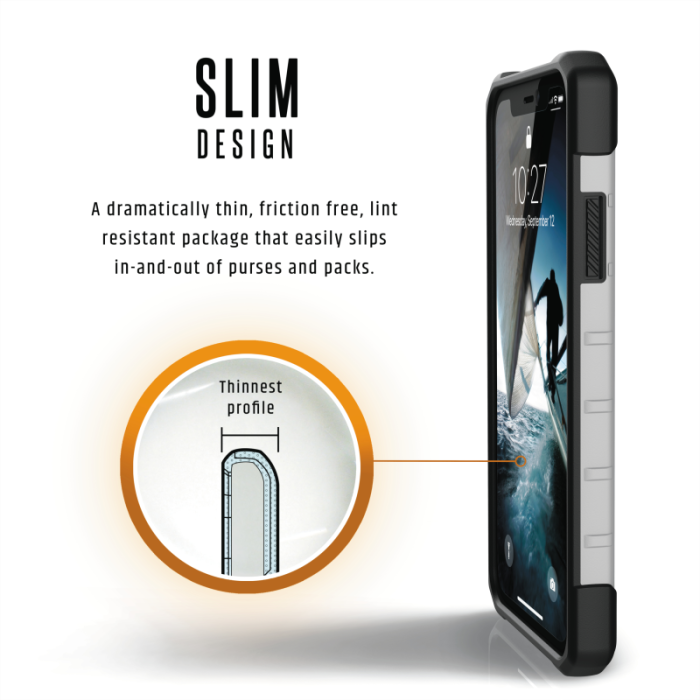 UTGATT5 - UAG Pathfinder Cover till iPhone XR - Vit