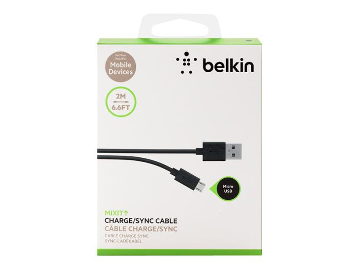 UTGATT5 - Belkin Sync&Charge Micro Usb 2,0M Black