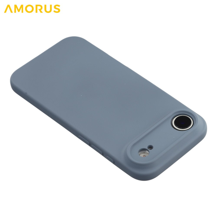 Amorus - AMORUS iPhone Air Mobilskal Precise Cutouts TPU Fiber - Grå