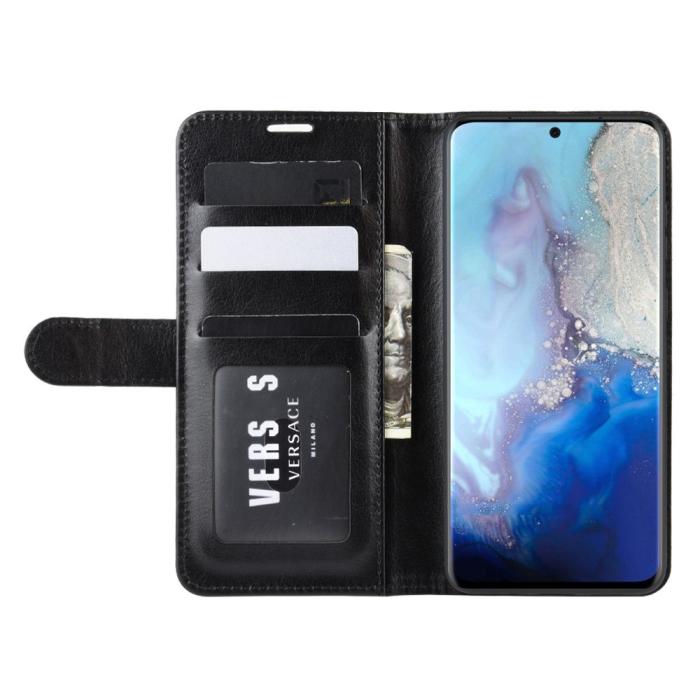 OEM - Crazy Horse Fodral till Samsung Galaxy S20 - Svart