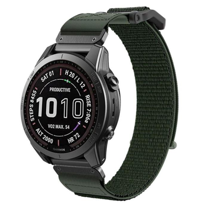Tech-Protect - Tech-Protect Garmin Fenix 5X/6X/7X Armband Scout Grön
