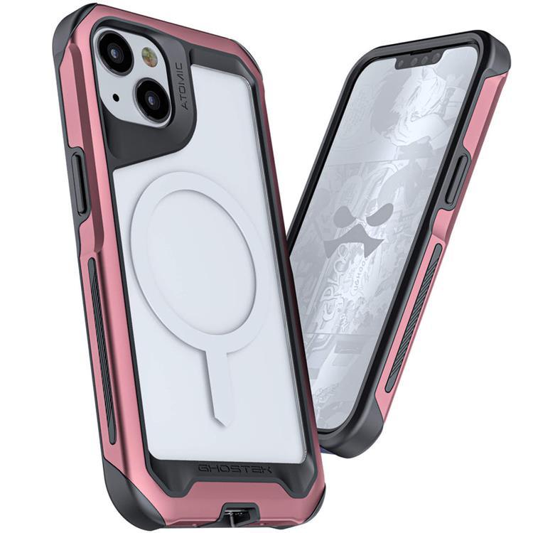 Ghostek MagSafe Atomic Slim Skal iPhone 13 - Rosa