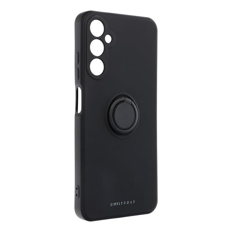 Roar Galaxy A35 5G Mobilskal Ringhållare Amber - Svart | 2353 | AlltMobil