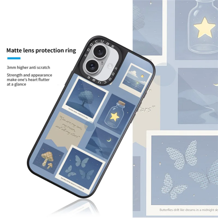 A-One Brand - iPhone 16 Plus Mobilskal MagSafe Aluminium Silikon