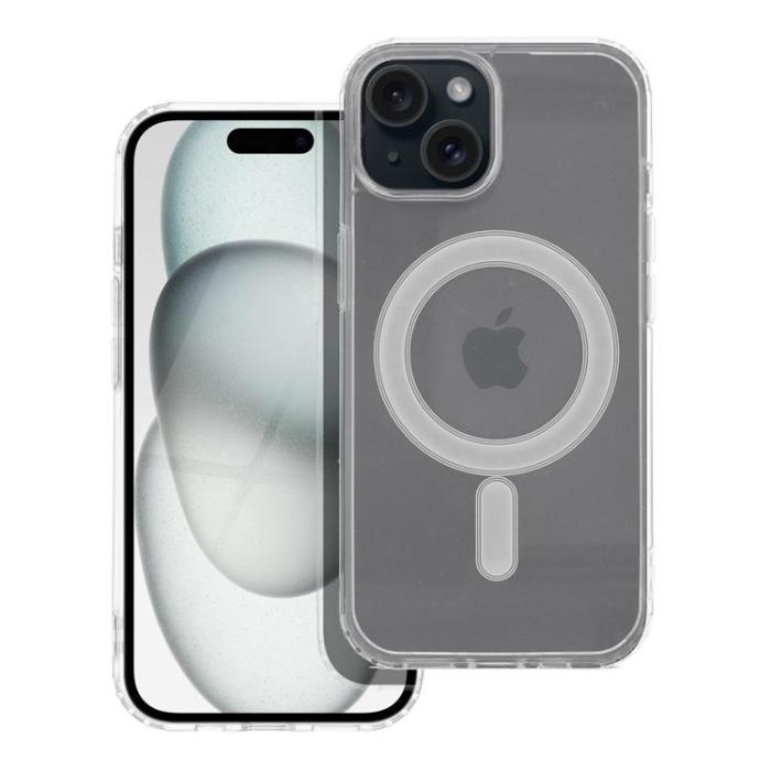 OEM - iPhone 15 Mobilskal MagSafe Clear Mag - Transparent