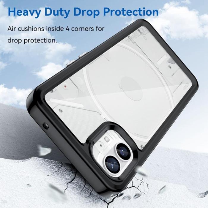 A-One Brand - Nothing Phone 1 Skal Hybrid TPU - Svart