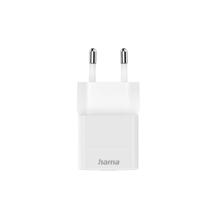 Hama - Hama Väggladdare USB-C 25W - Vit