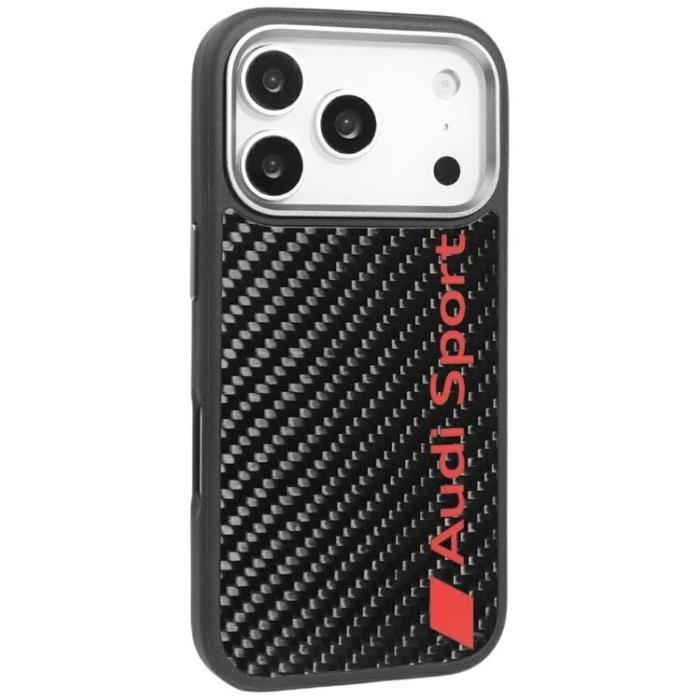 Audi - Audi iPhone 17 Pro Mobilskal MagSafe Carbon Fiber R8 - Svart