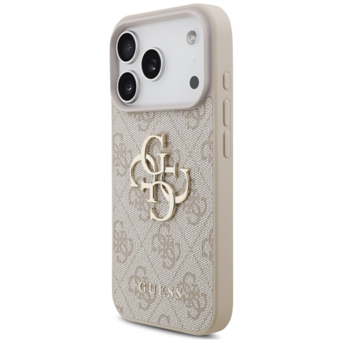 Guess - Guess Mobilskal för iPhone 18 Pro/17 Pro med Rem Classic Logo - Rosa