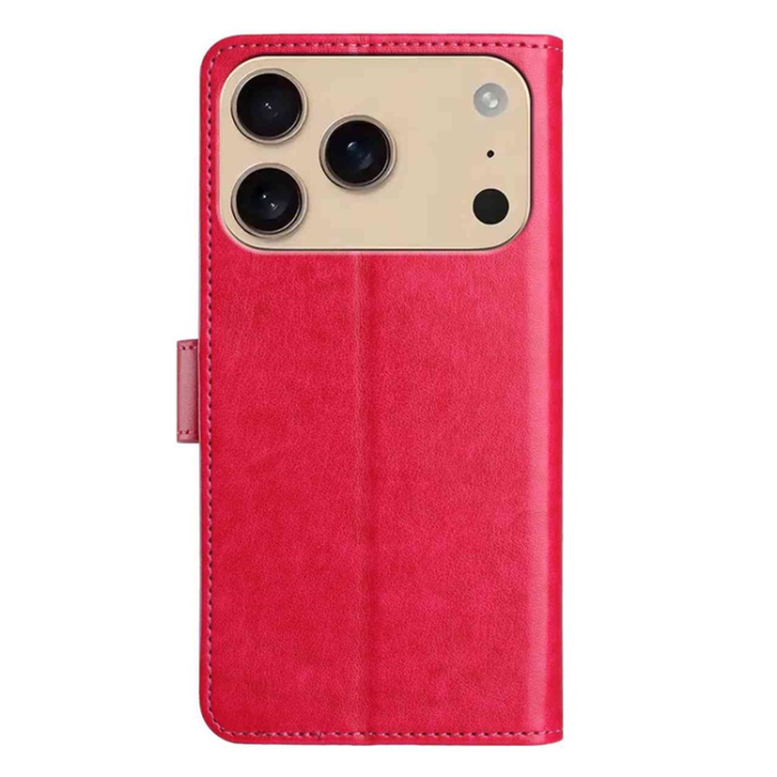 A-One Brand - iPhone 17 Pro Max Plånboksfodral Folio - Rosa