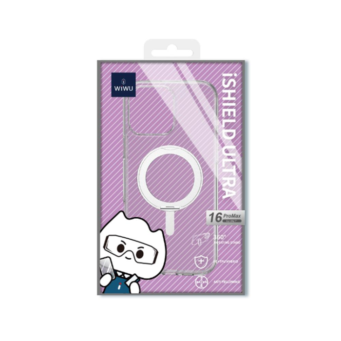 WIWU - WIWU iPhone 16 Pro Mobilskal MagSafe iShield Ultra