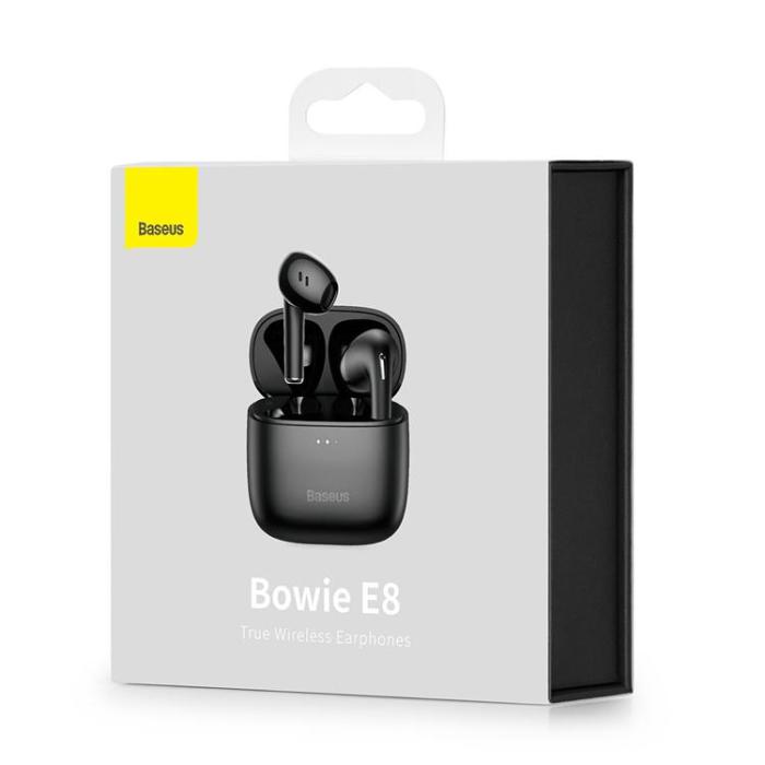 BASEUS - Baseus TWS Trådlösa Hörlurar Bowie E8 - Svart