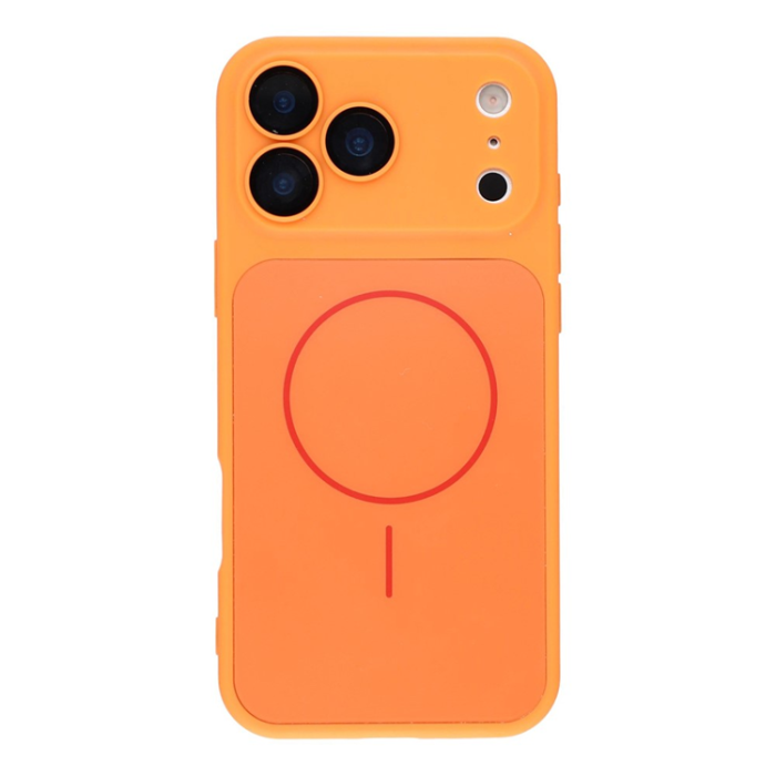 A-One Brand - iPhone 17 Pro Mobilskal MagSafe TPU + PC Skin Touch - Orange