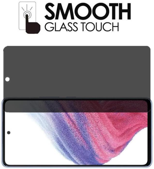 A-One Brand - Privacy Härdat Glas Skärmskydd Samsung Galaxy A53 5G Skärmskydd